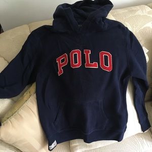 Polo Hoodie Big Kids LG